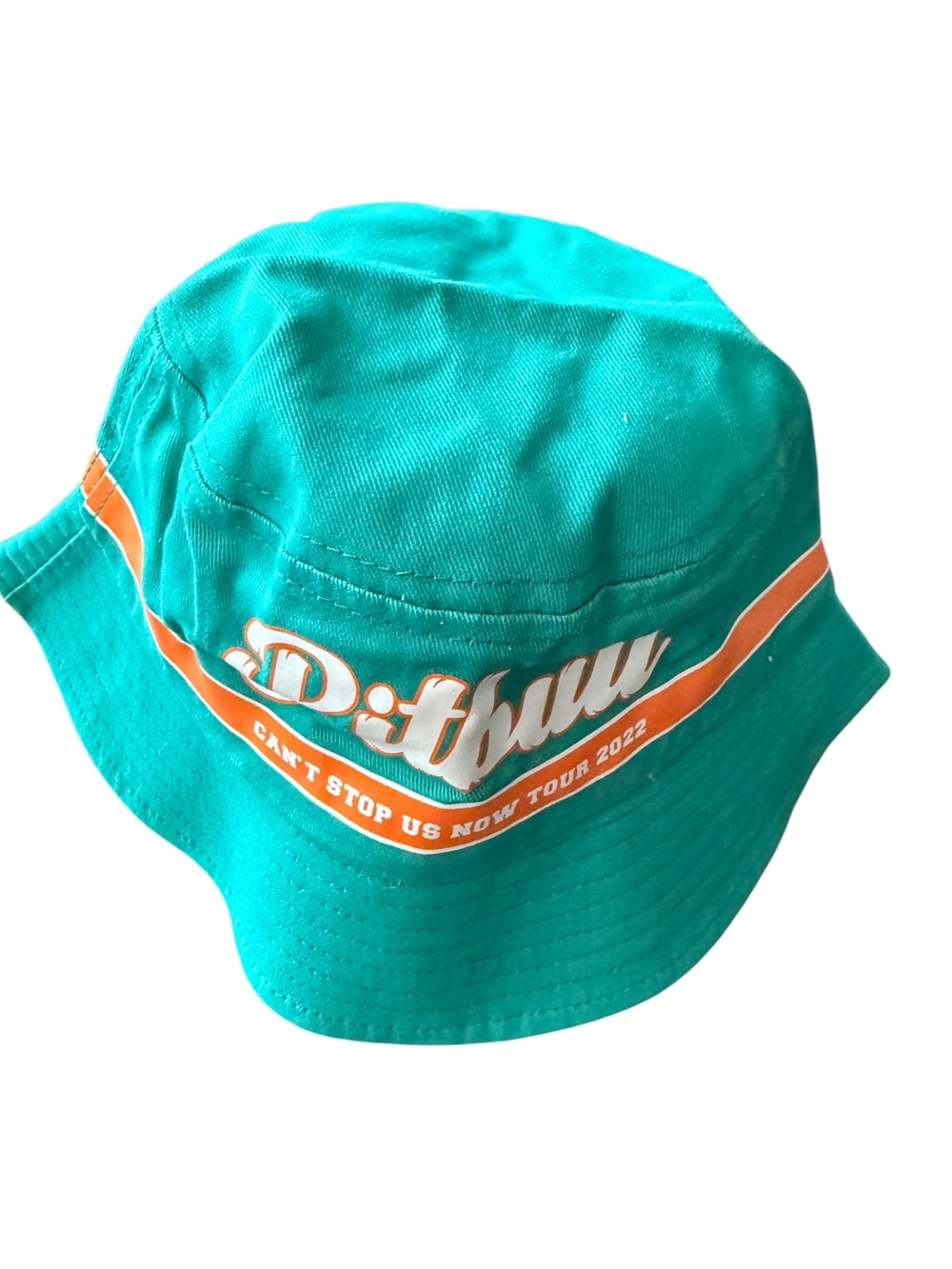 Pitbull 'Can't Stop Us Now Tour 2022' Teal Bucket Hat